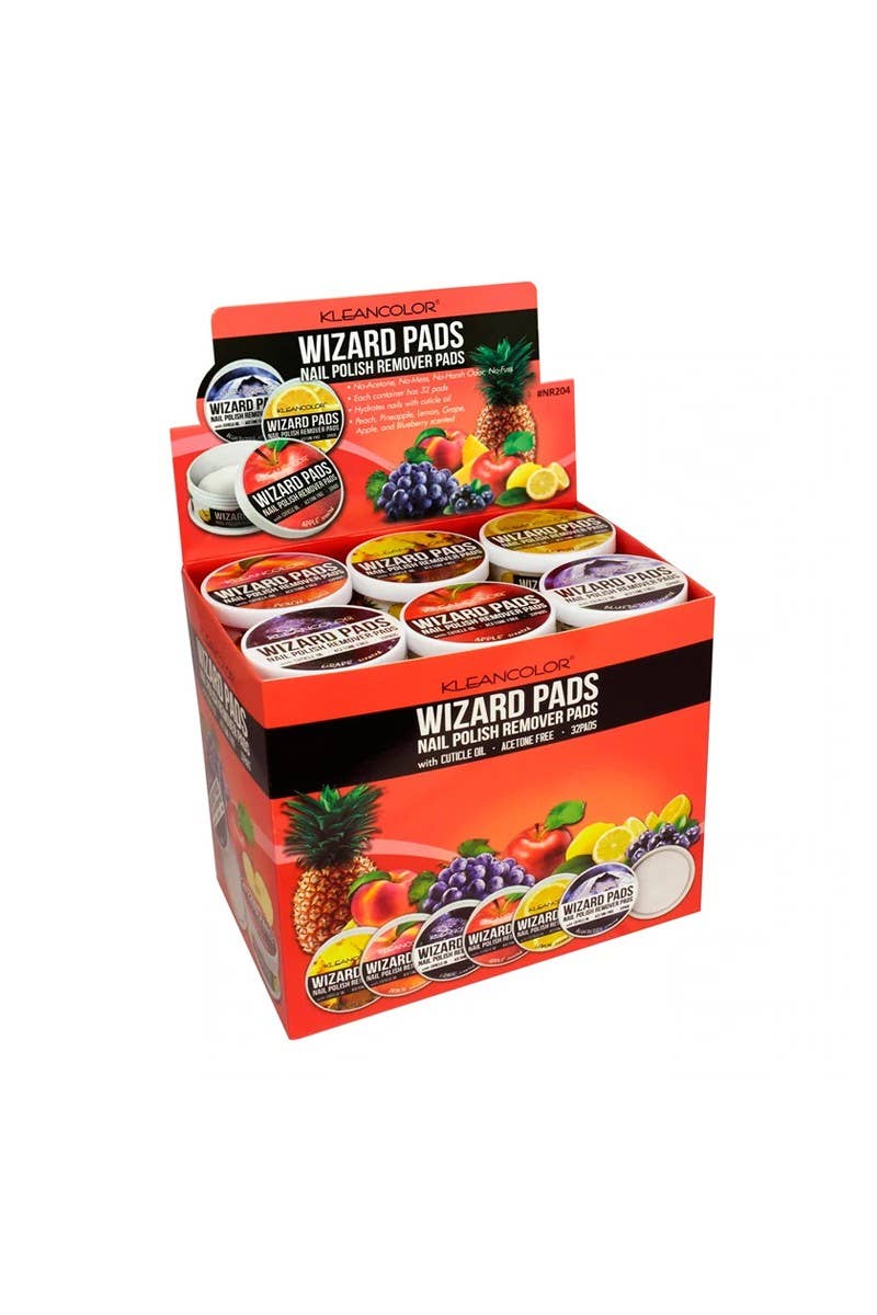 Kleancolor Wizard Nail Polish Remover Pads
