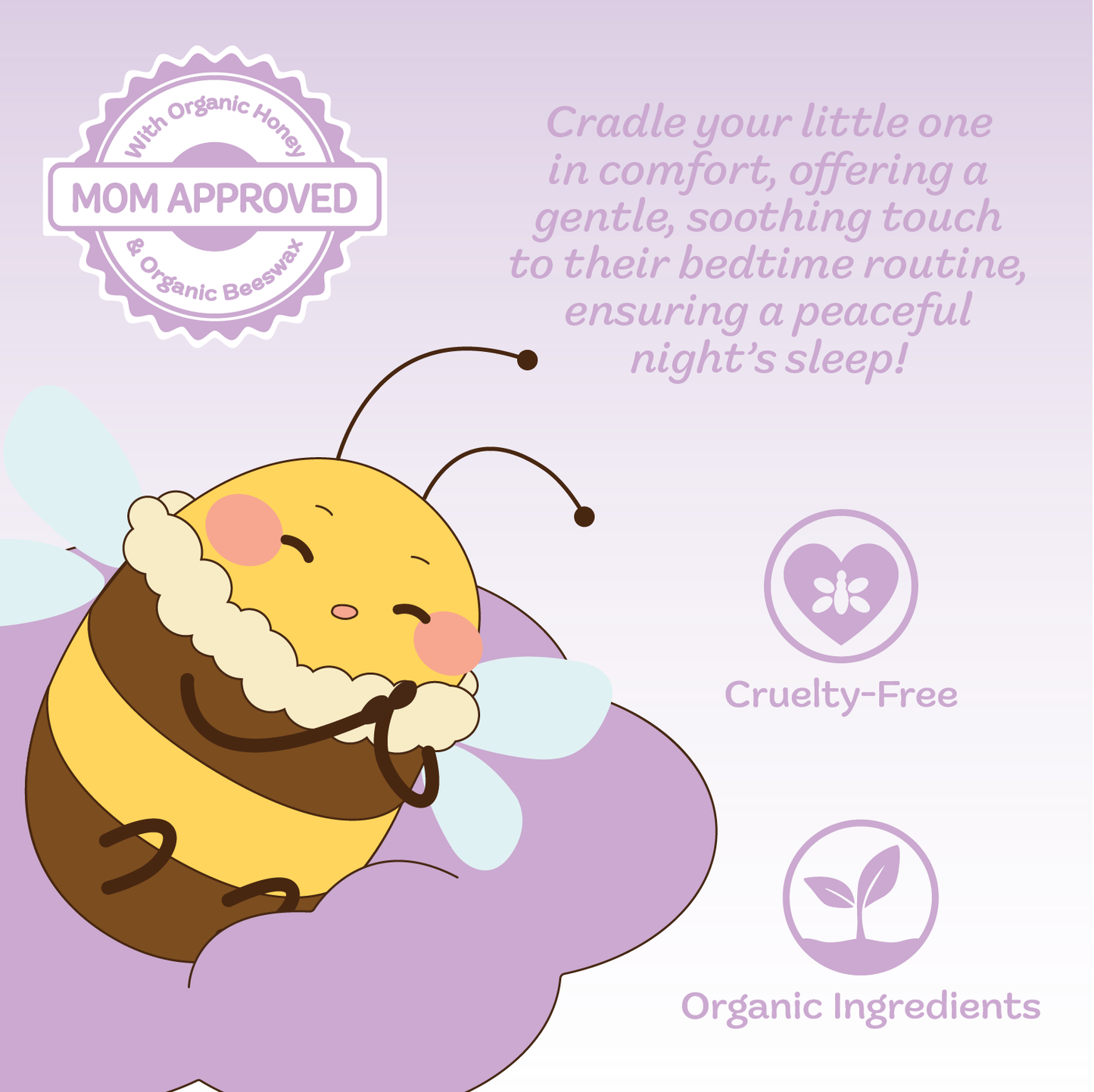 2.5 oz. Lavender Lullaby Cheeks to Cheeks Face & Body Lotion
