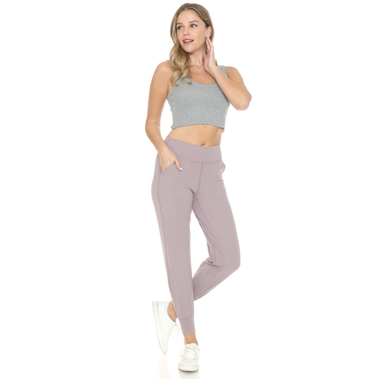 Premium Nylon Slim Fit Activewear Joggers