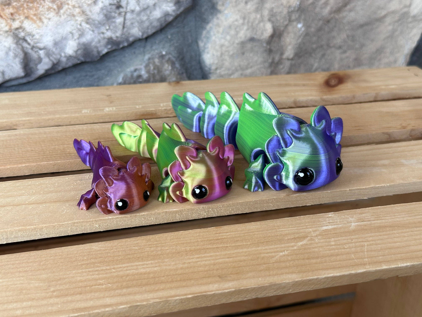 3D Printed Axolotl Tadpole: Small