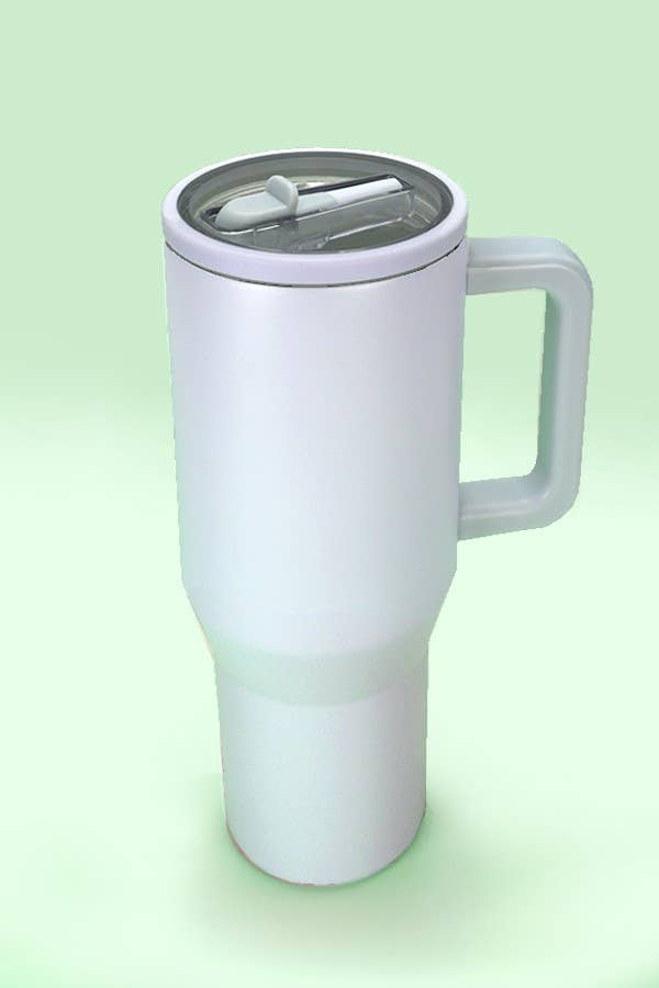 40oz Spill Free Stainless Steel Vacuum Tumbler