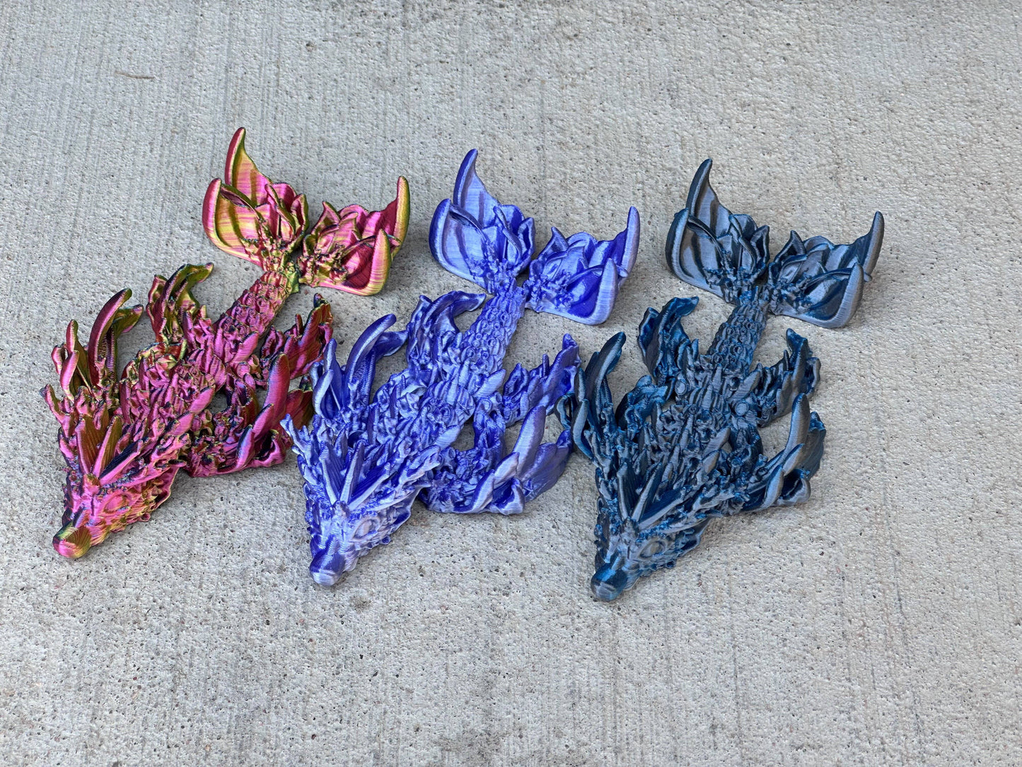 3D Printed Baby Coral Dragon