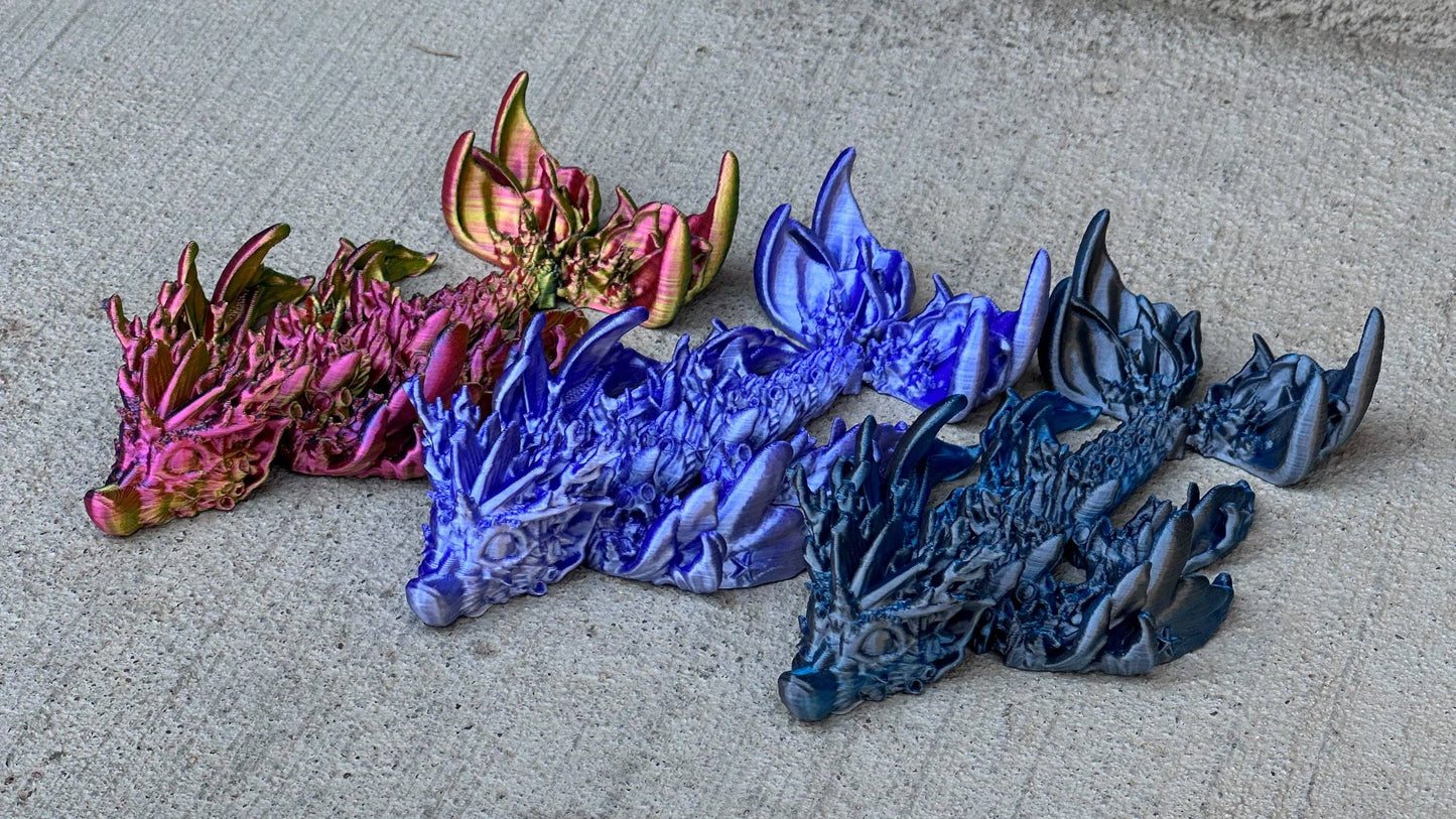 3D Printed Baby Coral Dragon