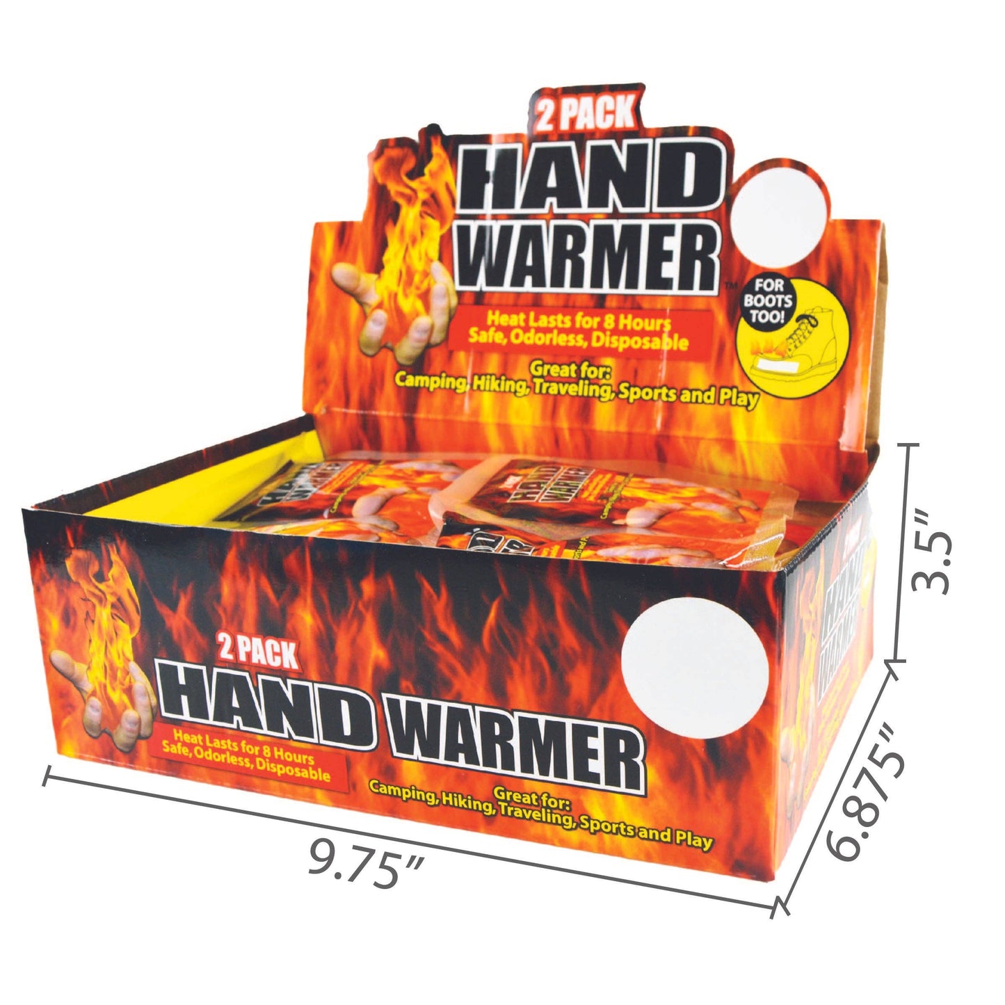HAND WARMER 24 PIECES PER DISPLAY