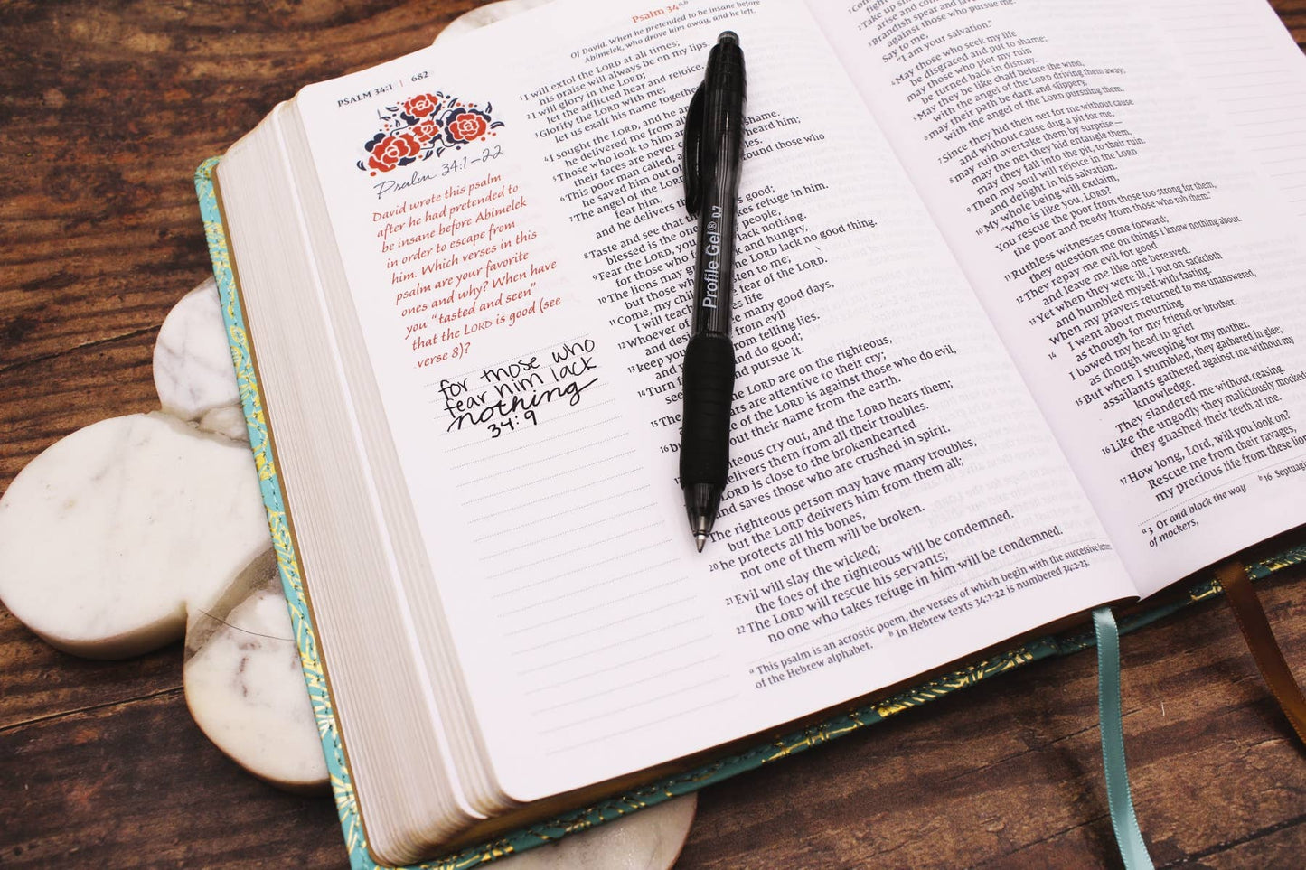 NIV Journal The Word Bible For Women Leathersoft Teal/Gold