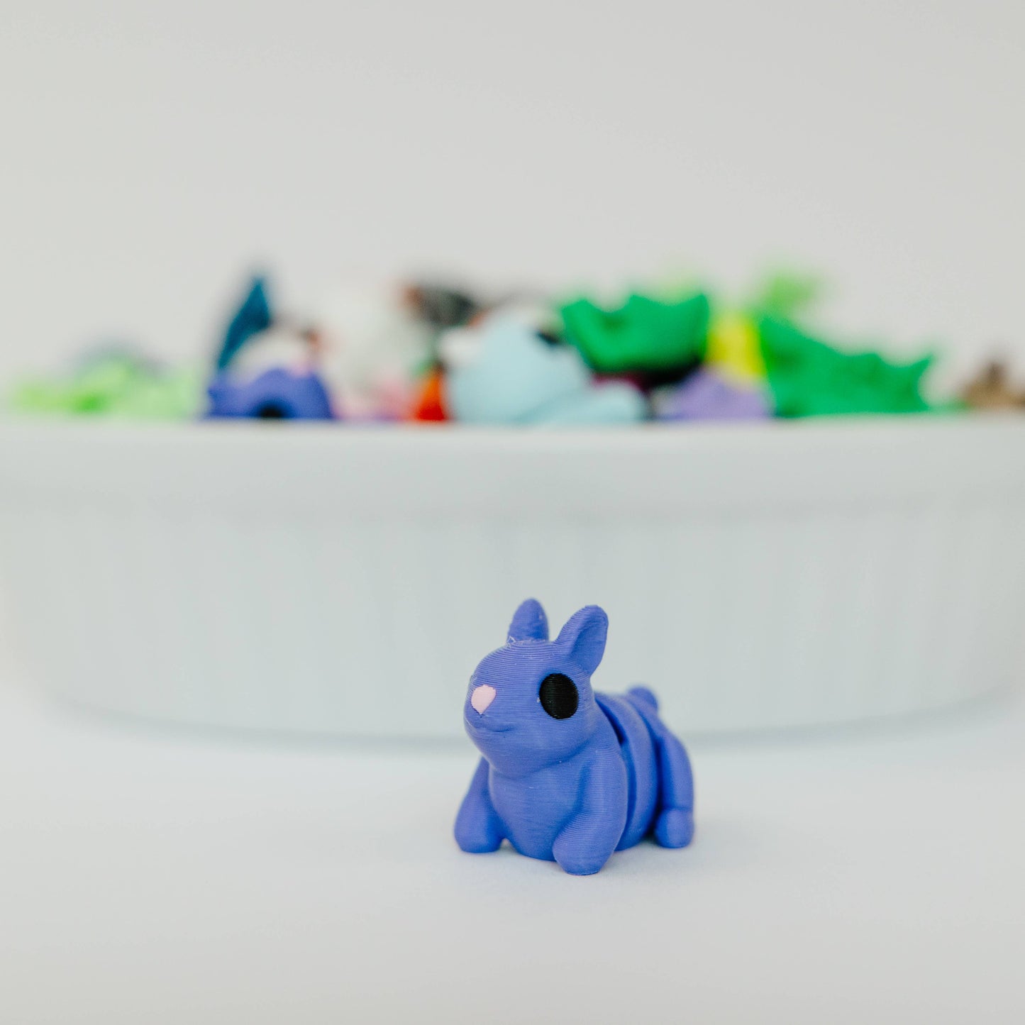 Tiny 3D Printed Pocket Animal Fidgets