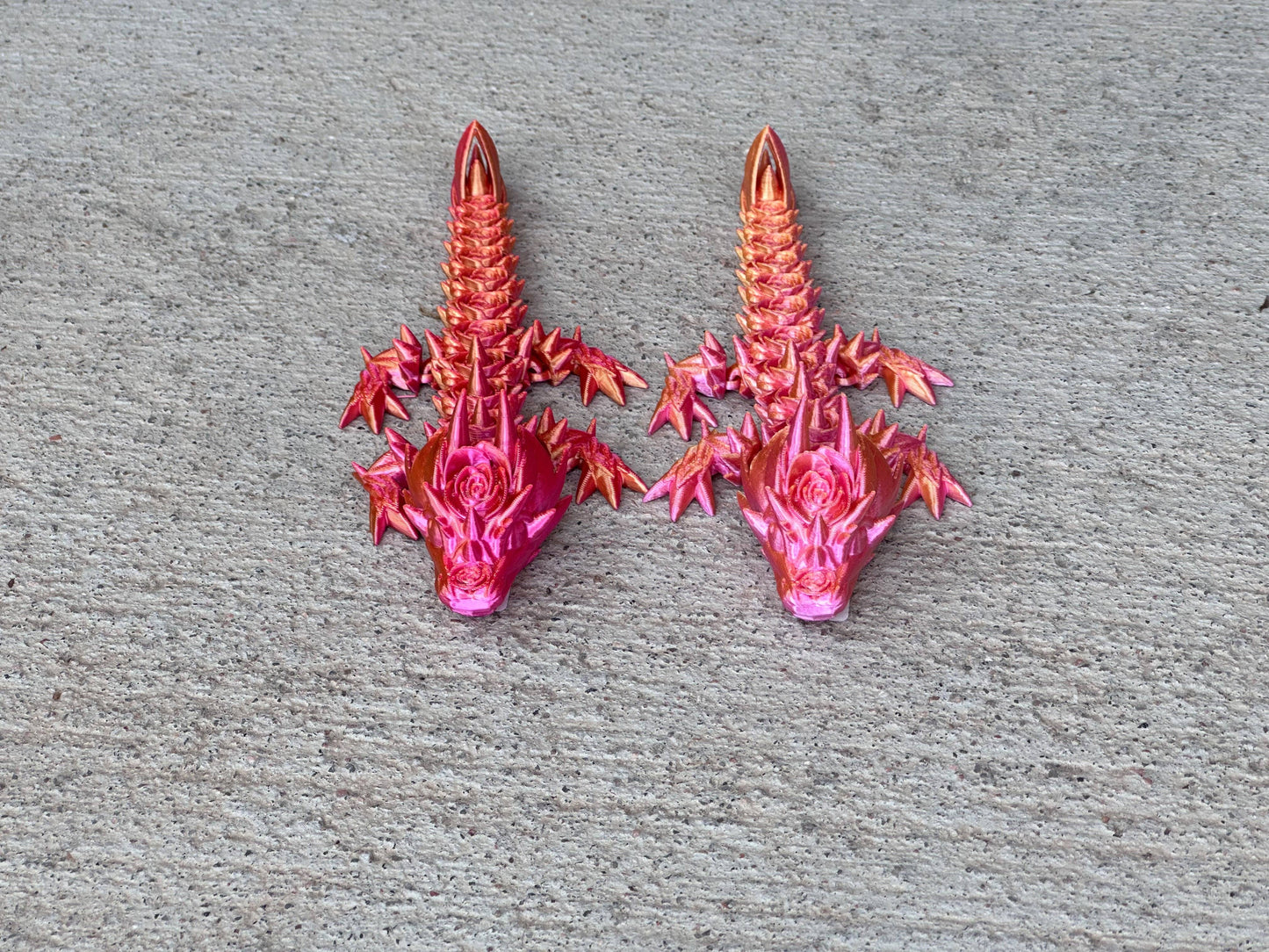 3D Printed Baby Rose Dragon