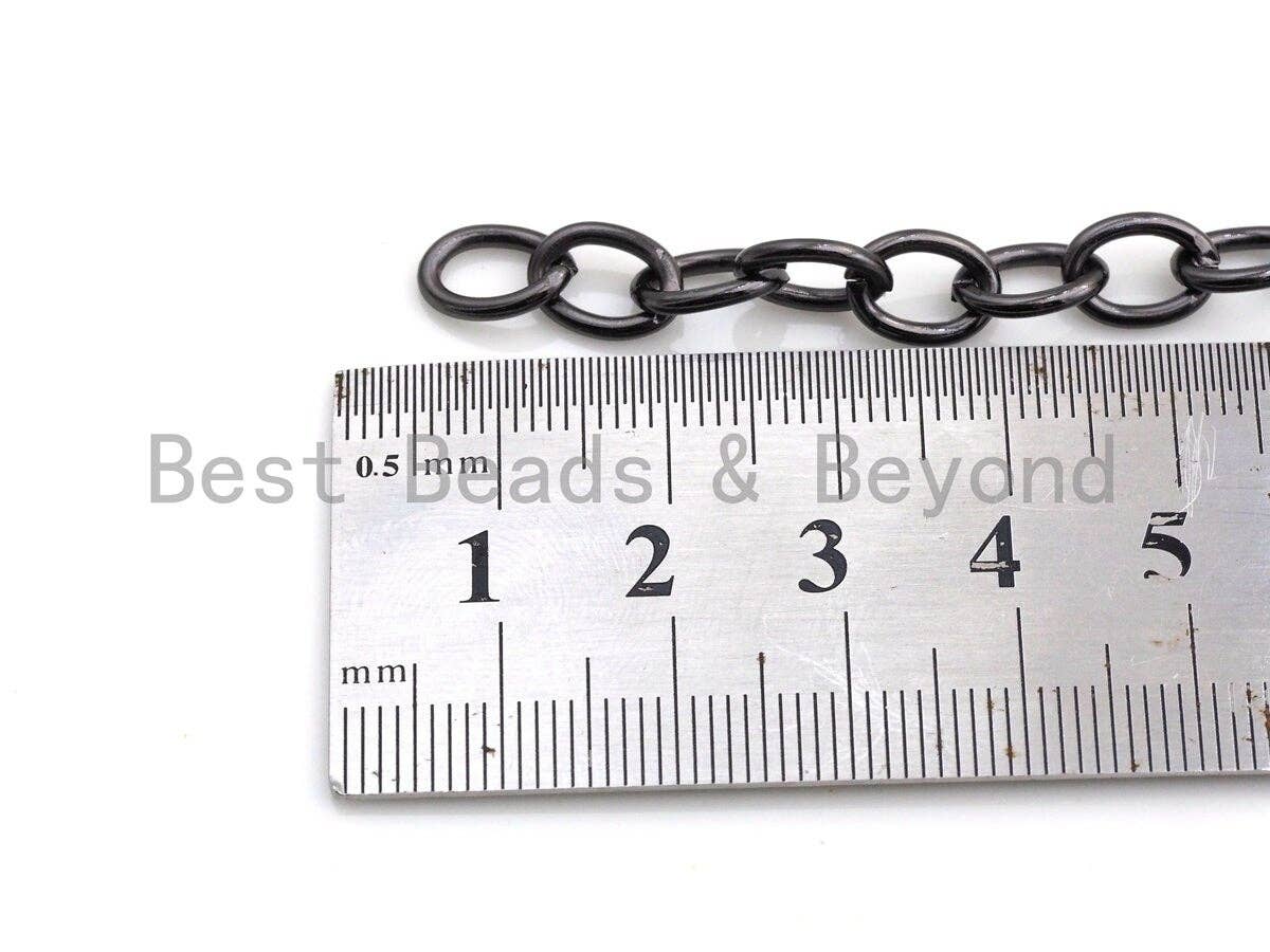 High Quality Oval Chain, Oval Cable Chain, sku#E502