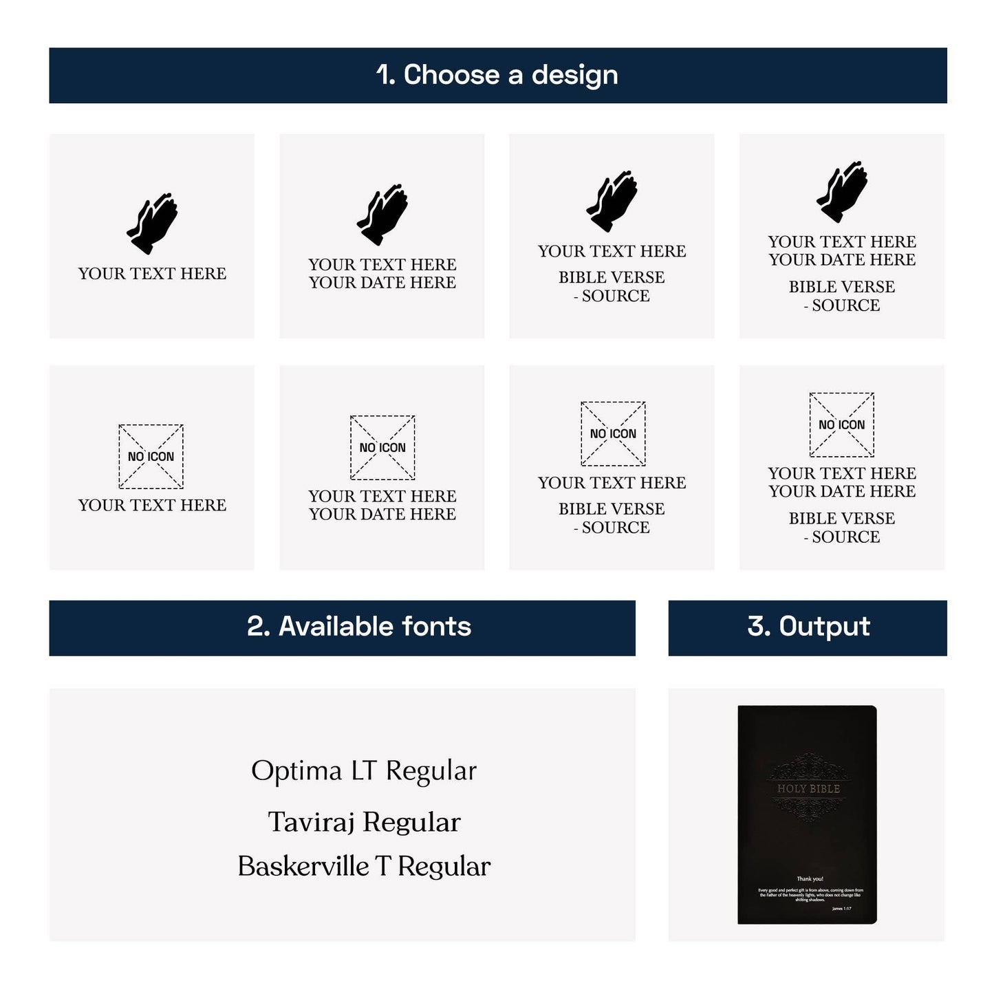 Personalized Custom Soft Touch NIV Bible