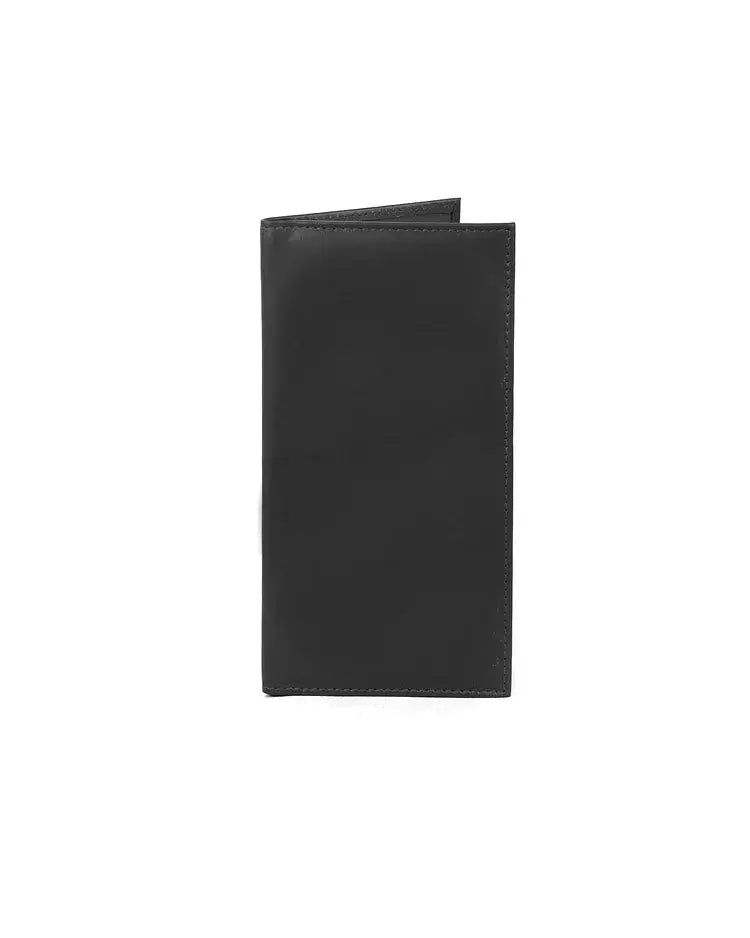 Cowhide leather checkbook cover