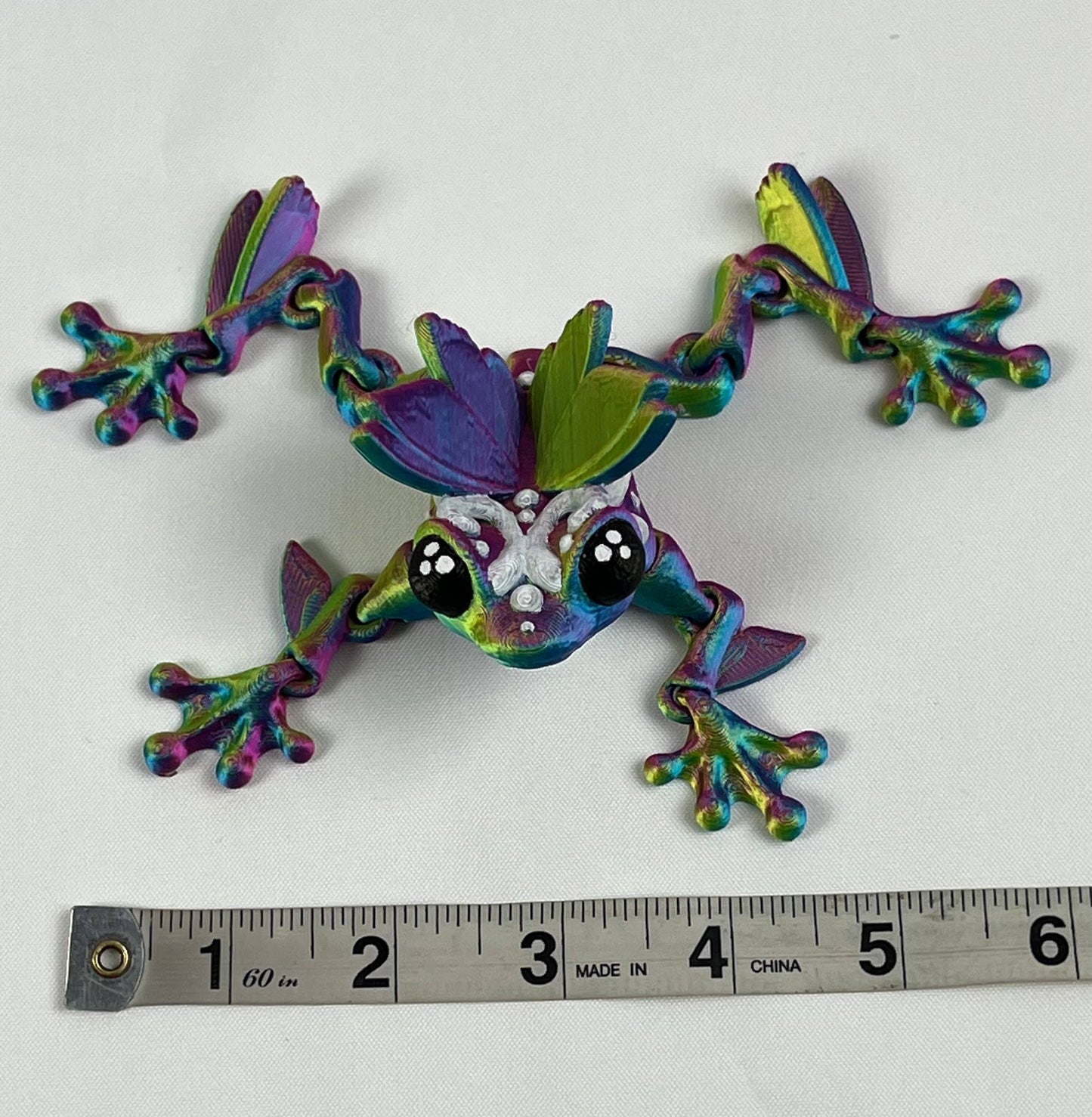 3D printed butterfly frog