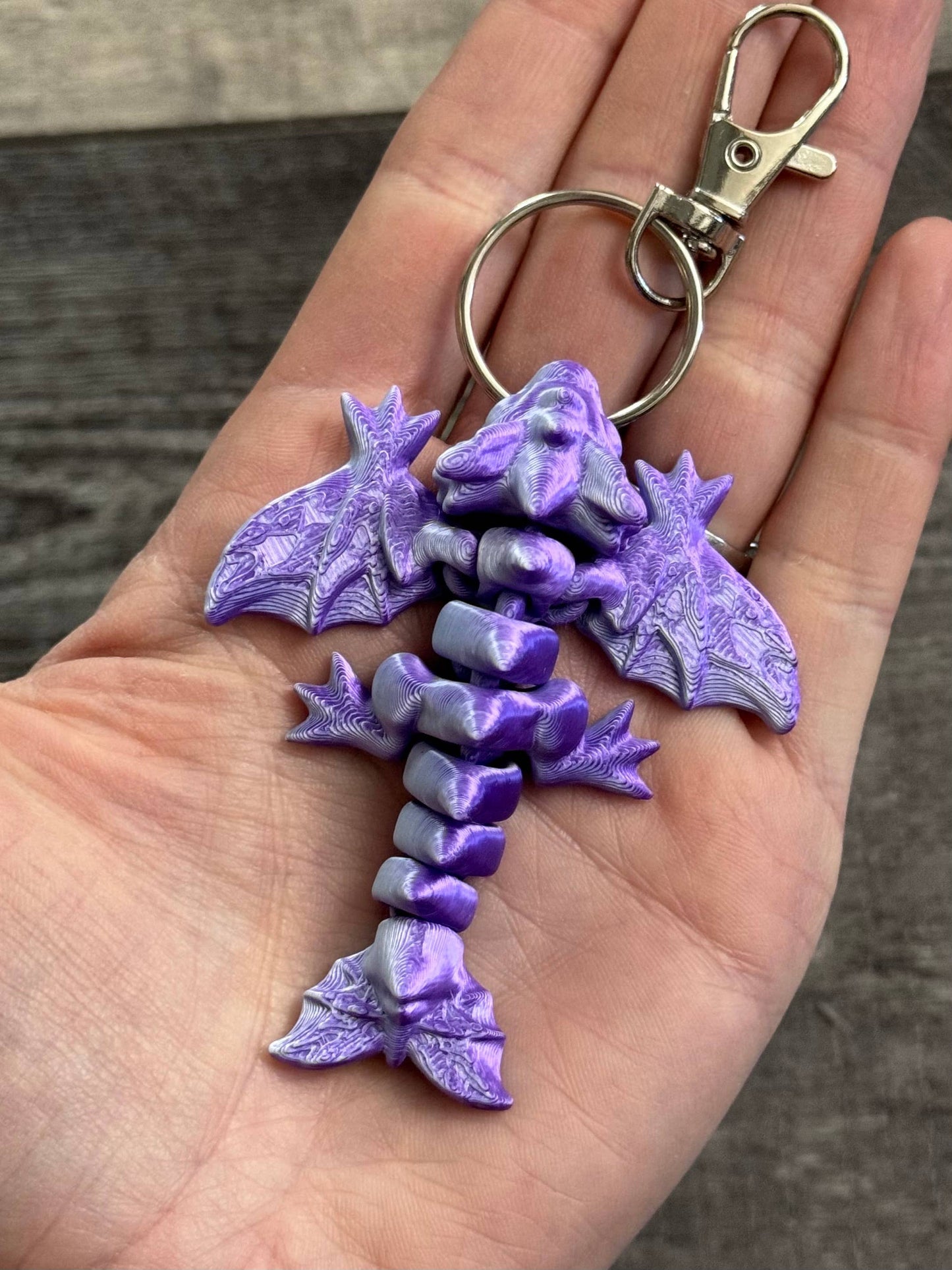 Wyvern Keychain - 3D Printed