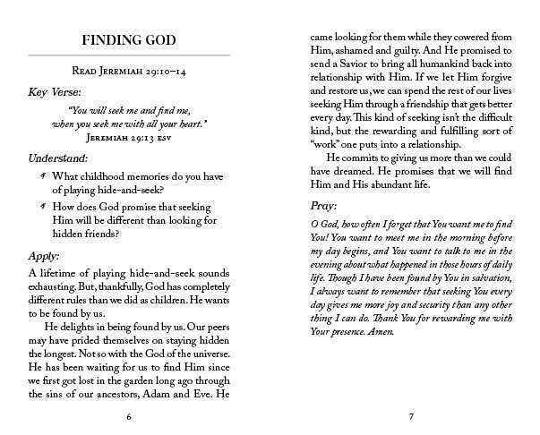 The 5-Minute Bible Study for Women: Seeking God's Heart