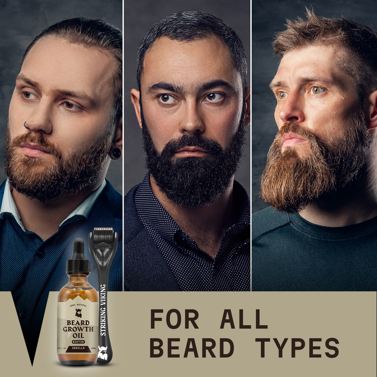 Beard Growth Kit (Vanilla)