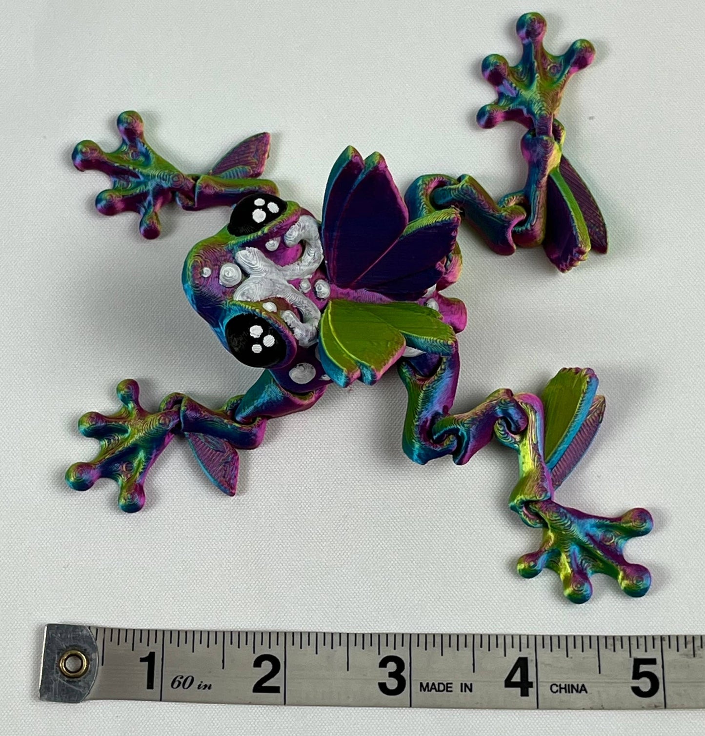 3D printed butterfly frog