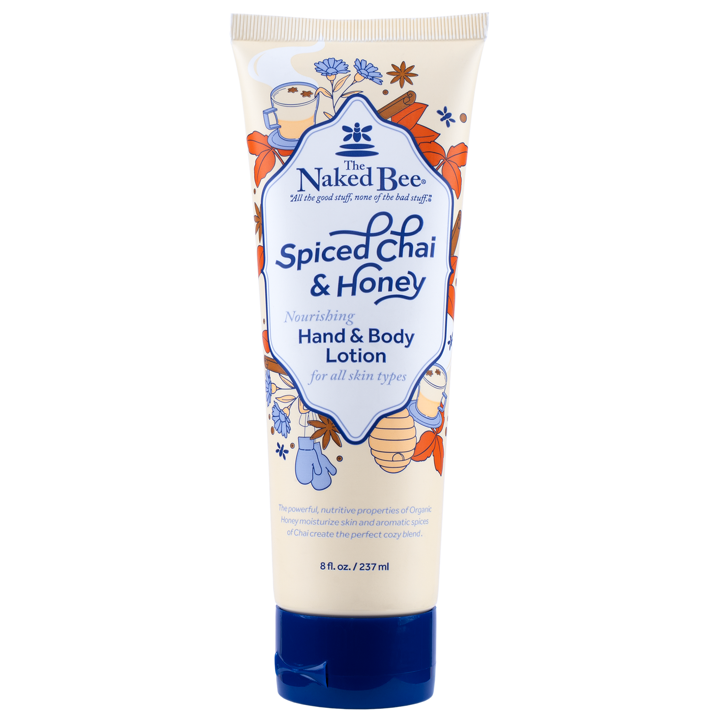 8 oz. Spiced Chai & Honey Hand & Body Lotion
