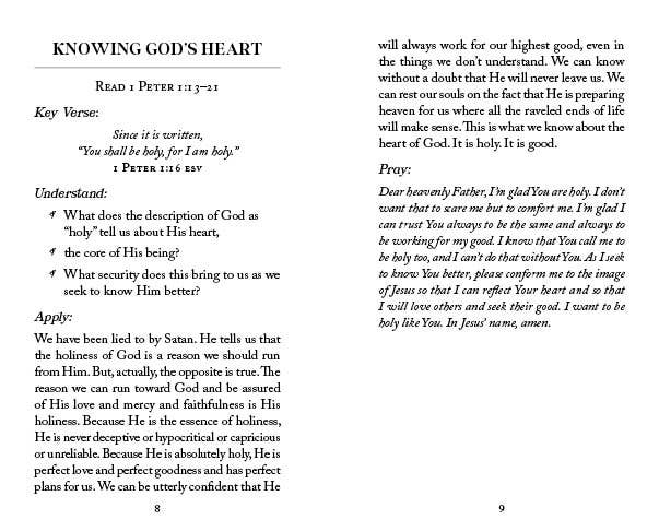 The 5-Minute Bible Study for Women: Seeking God's Heart
