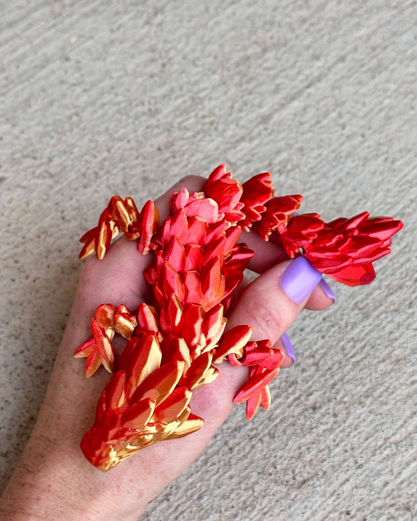 3D Printed Baby Gemstone Dragon