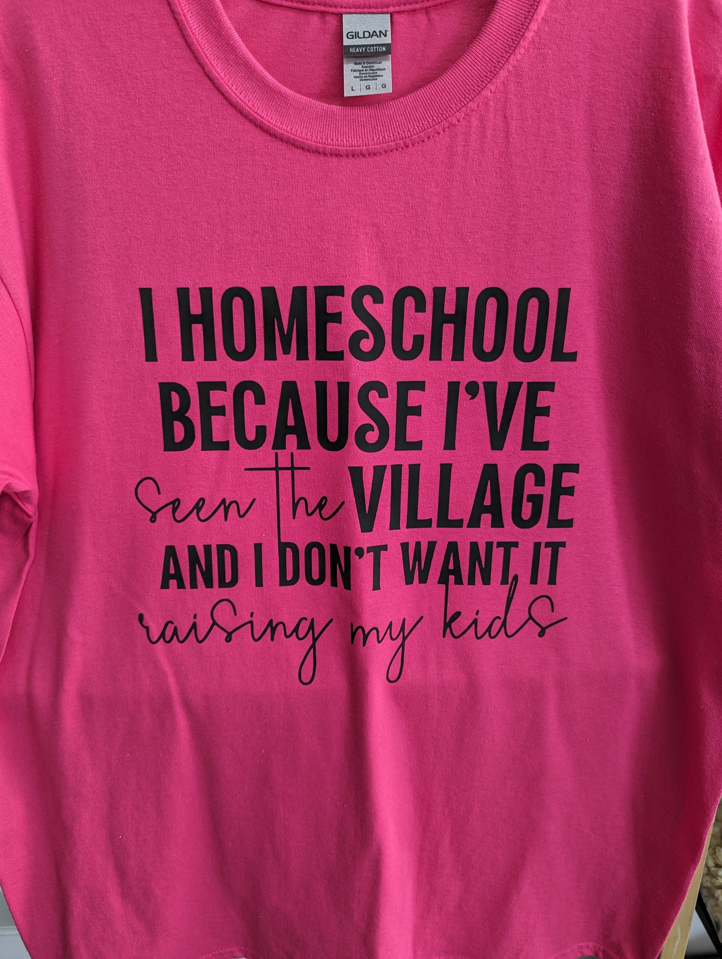 I homeschool because...