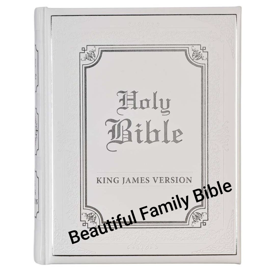 Teal Faux Leather Giant Print Standard Size King James Bible W/Thumb Index