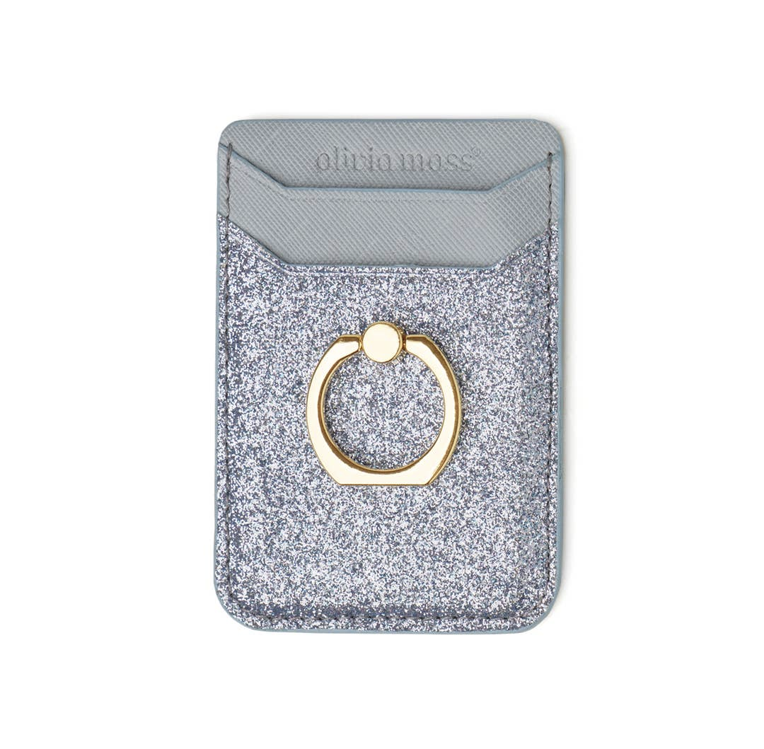 Olivia Moss® Glitter Bomb Ring Cling Cardholder