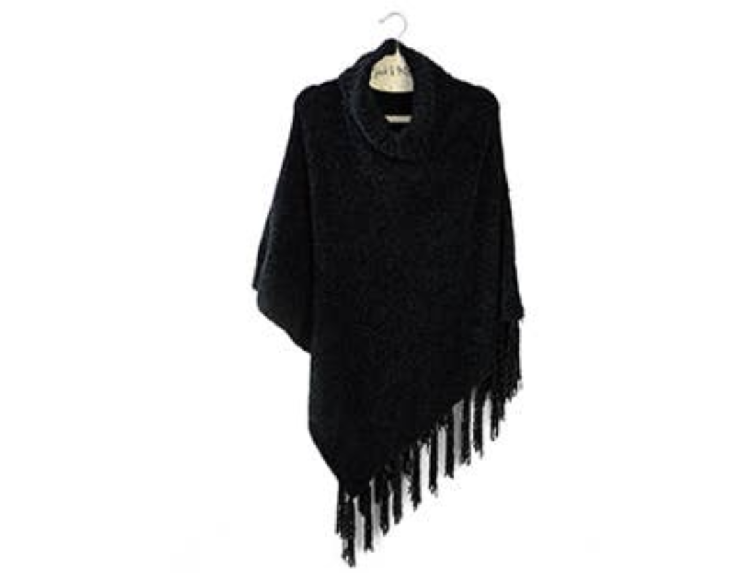 Britt's Knits Beyond Soft Chenille Poncho