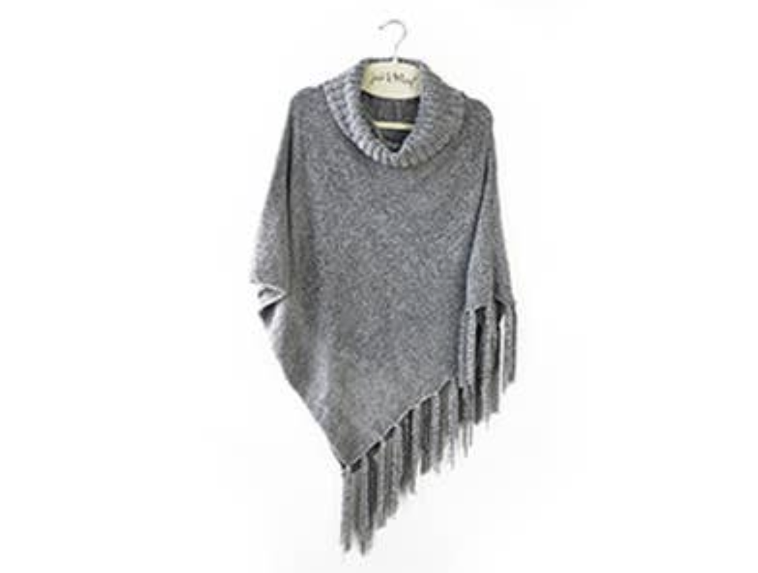 Britt's Knits Beyond Soft Chenille Poncho