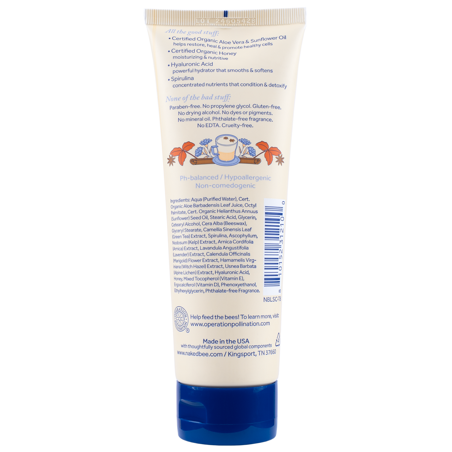 8 oz. Spiced Chai & Honey Hand & Body Lotion
