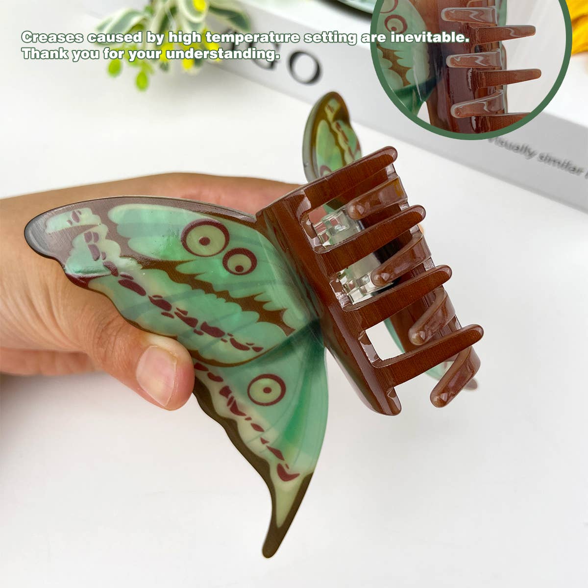 Colorful butterfly hair clips elegant beautiful hair clip