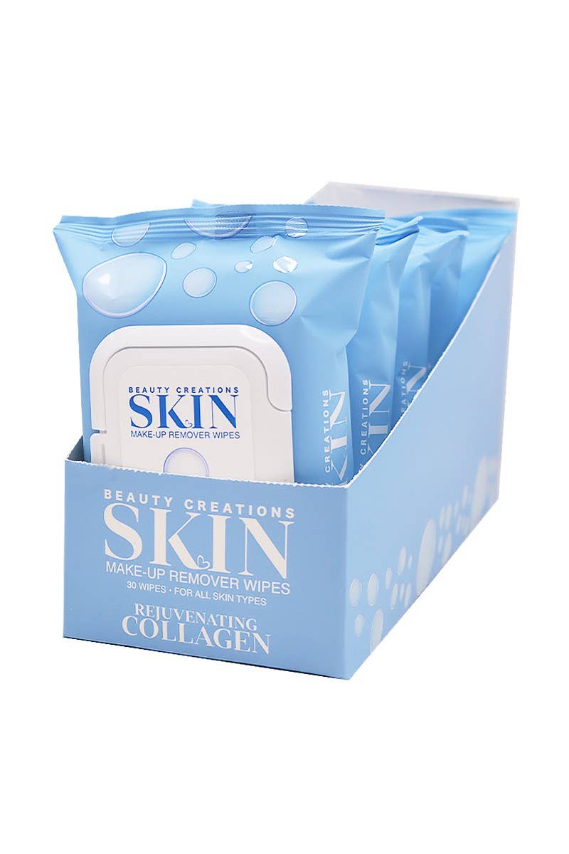 Beauty Creations Makeup Remover Wipes Collagen
