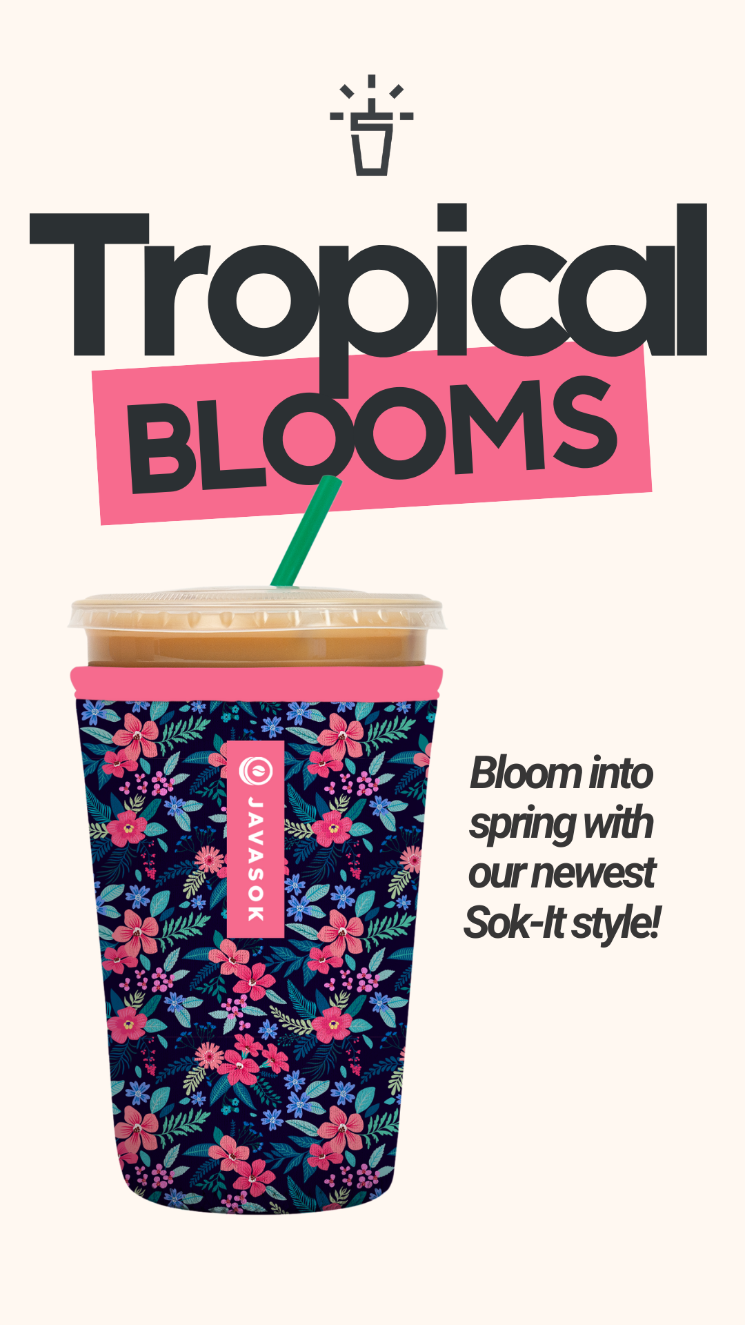 JavaSok - Tropical Blooms