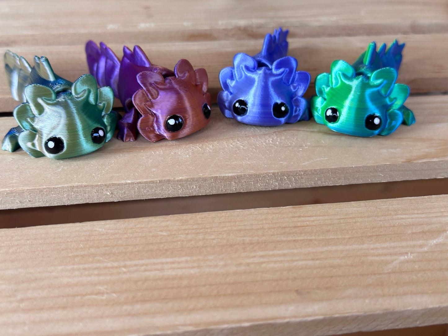 3D Printed Axolotl Tadpole: Large