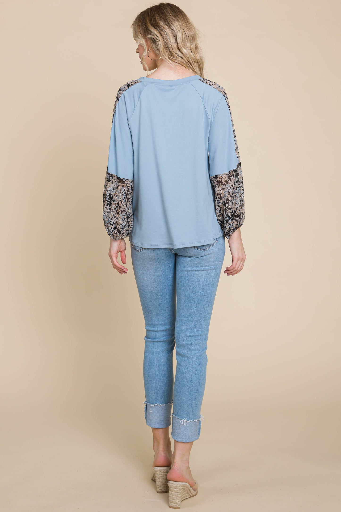 Blush Twist Fashion Top