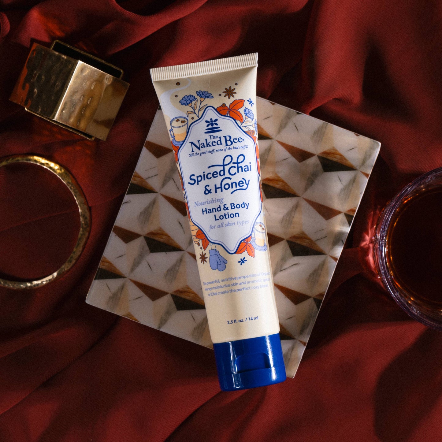 2.5 oz. Spiced Chai & Honey Hand & Body Lotion