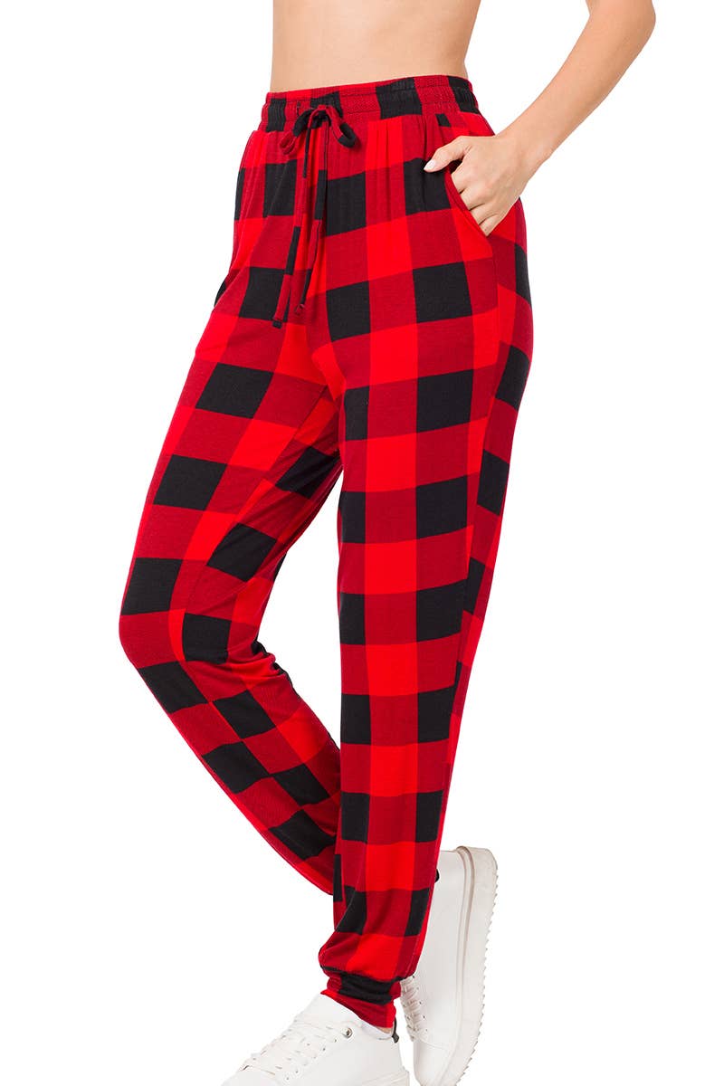 Buffalo Plaid Loungewear Set