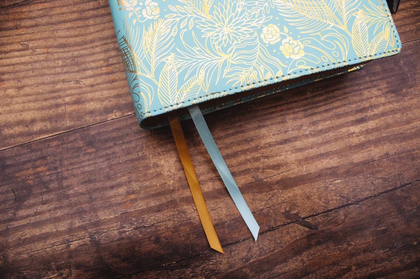 NIV Journal The Word Bible For Women Leathersoft Teal/Gold
