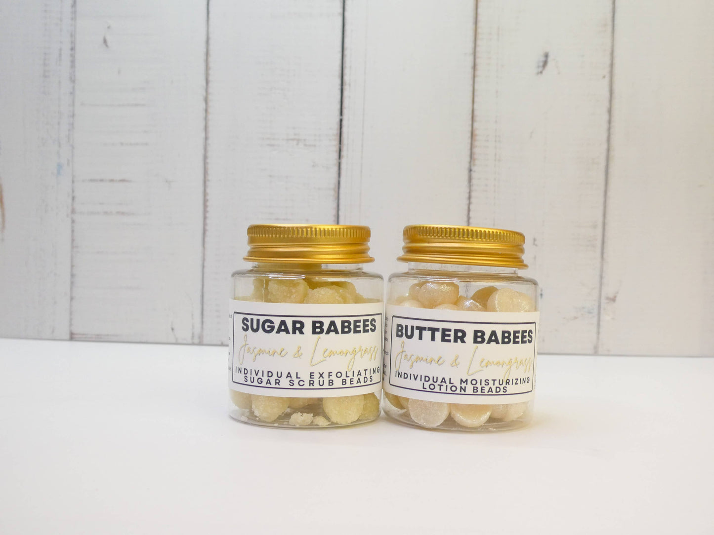 JASMINE LEMONGRASS BUTTER BABEES - handmade natural lotion