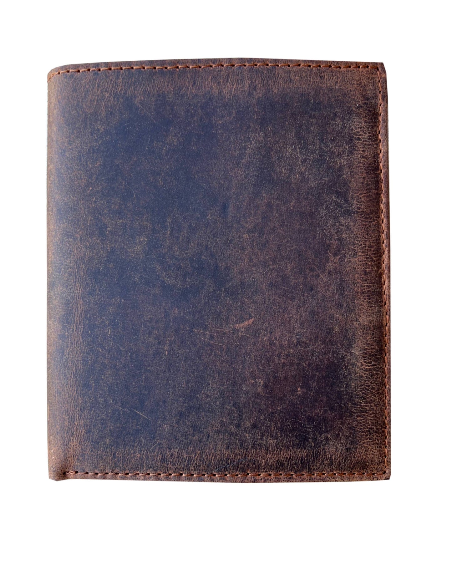 Cowhide/Buffalo Leather Bi-Fold RFID Wallet