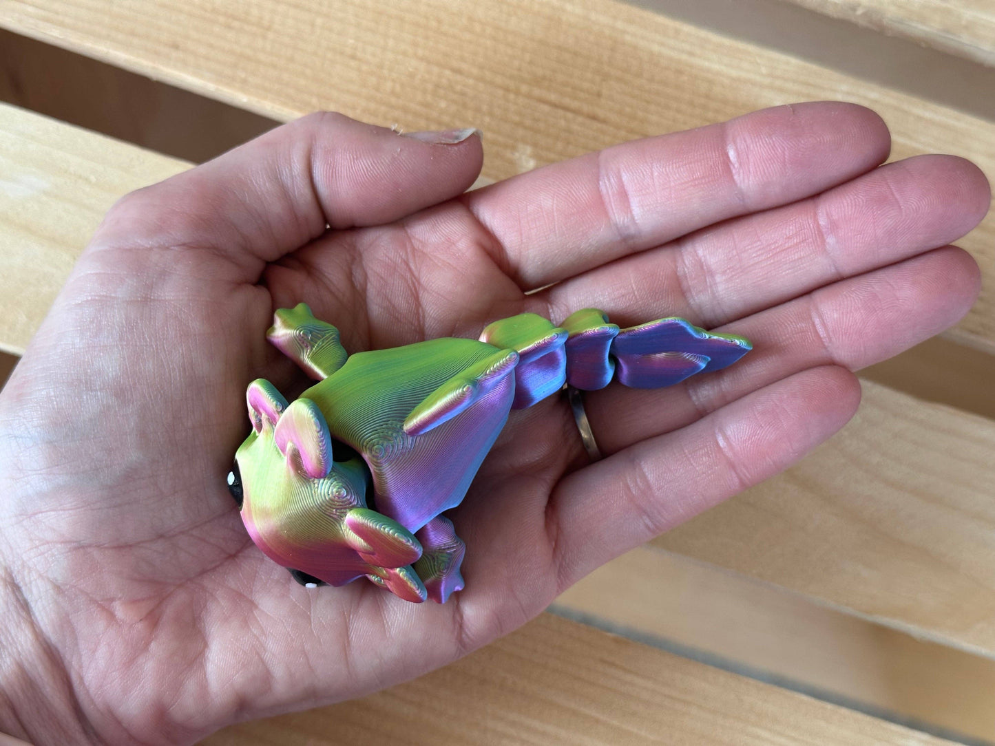3D Printed Axolotl Tadpole: Large