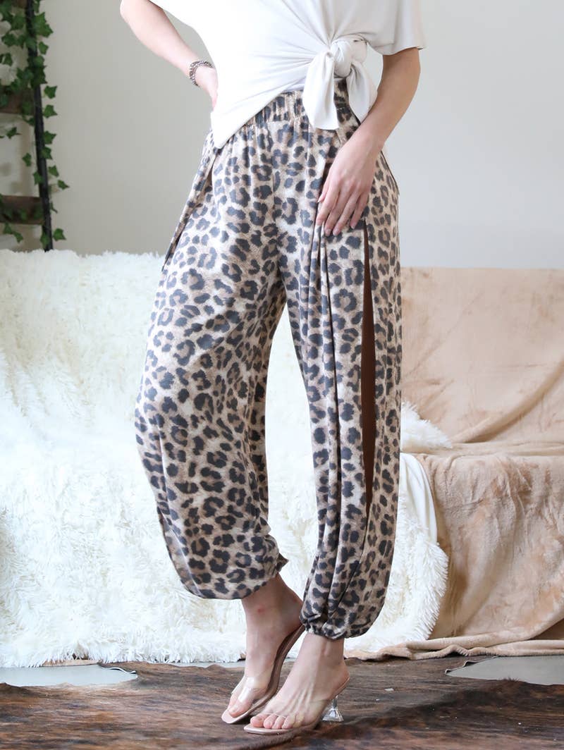 Split side pants reg/plus