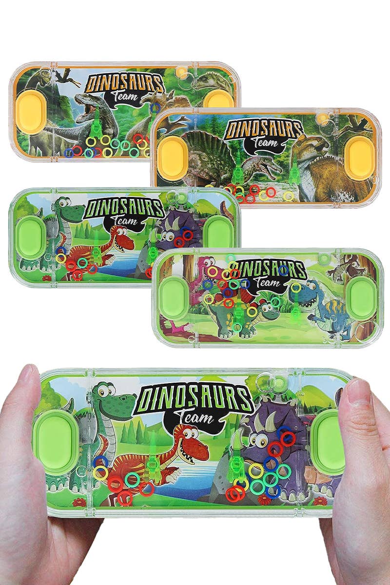 Dinosaur Team Print Water Ring Toss Game