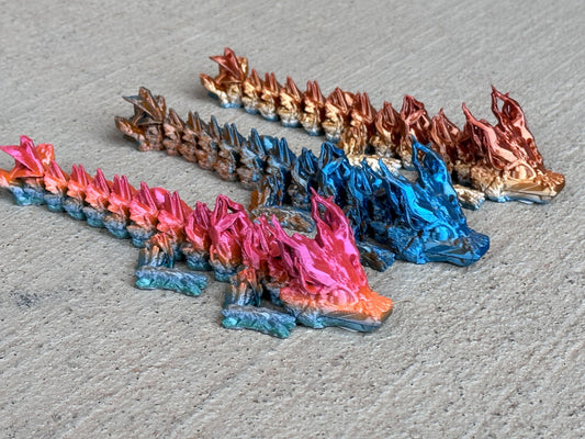 3D Printed Baby Woodland Dragon