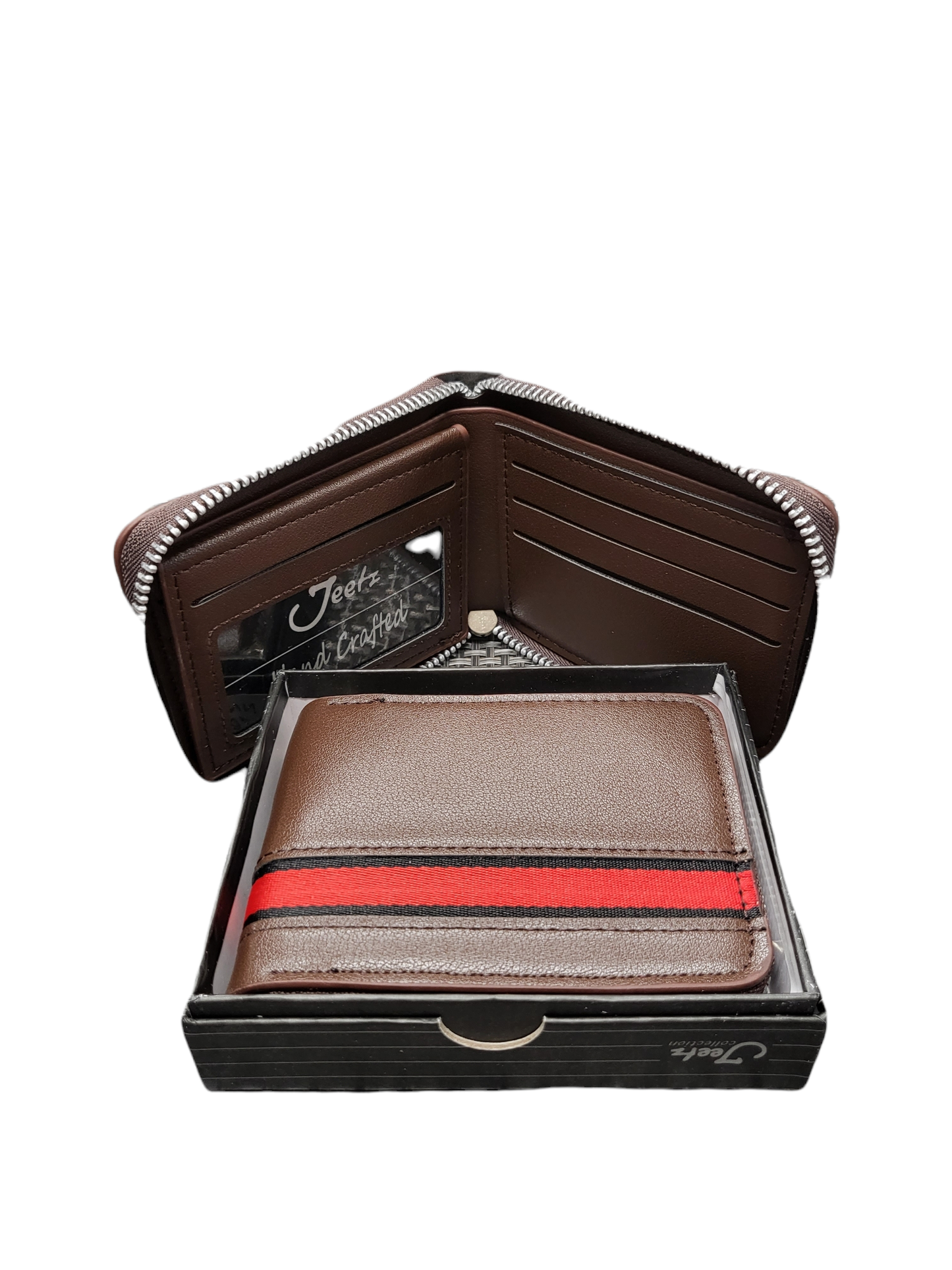 Brown/Red Wallet