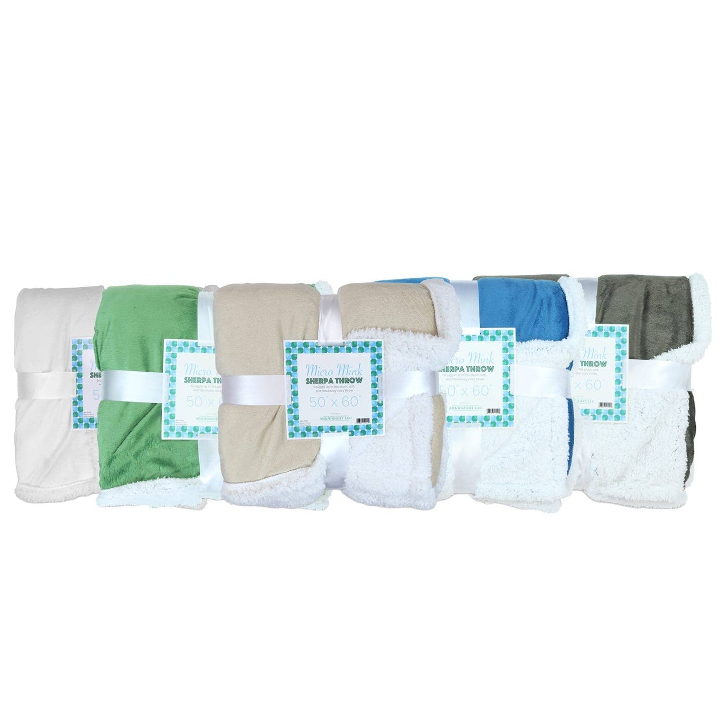 Soft Mink Throw Blankets - Sherpa Backing