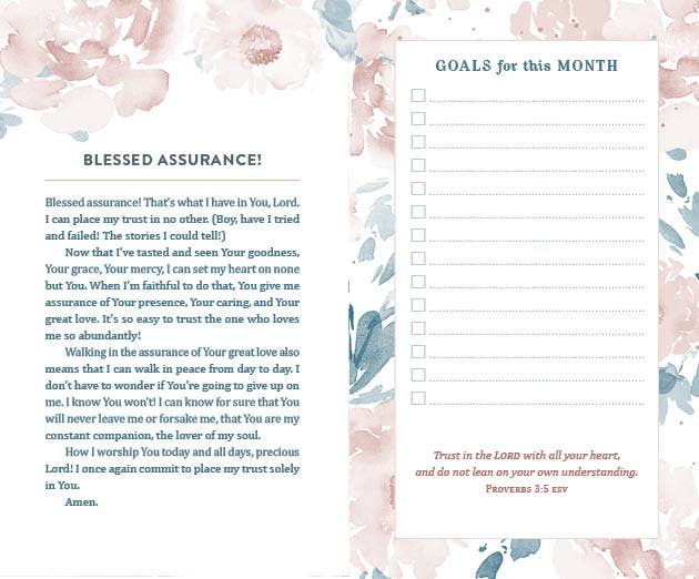 2024 Planner Peace, Be Still