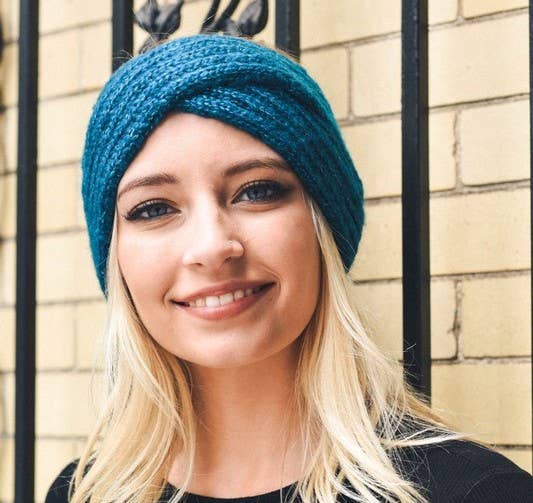 Cross Over Knit Headband