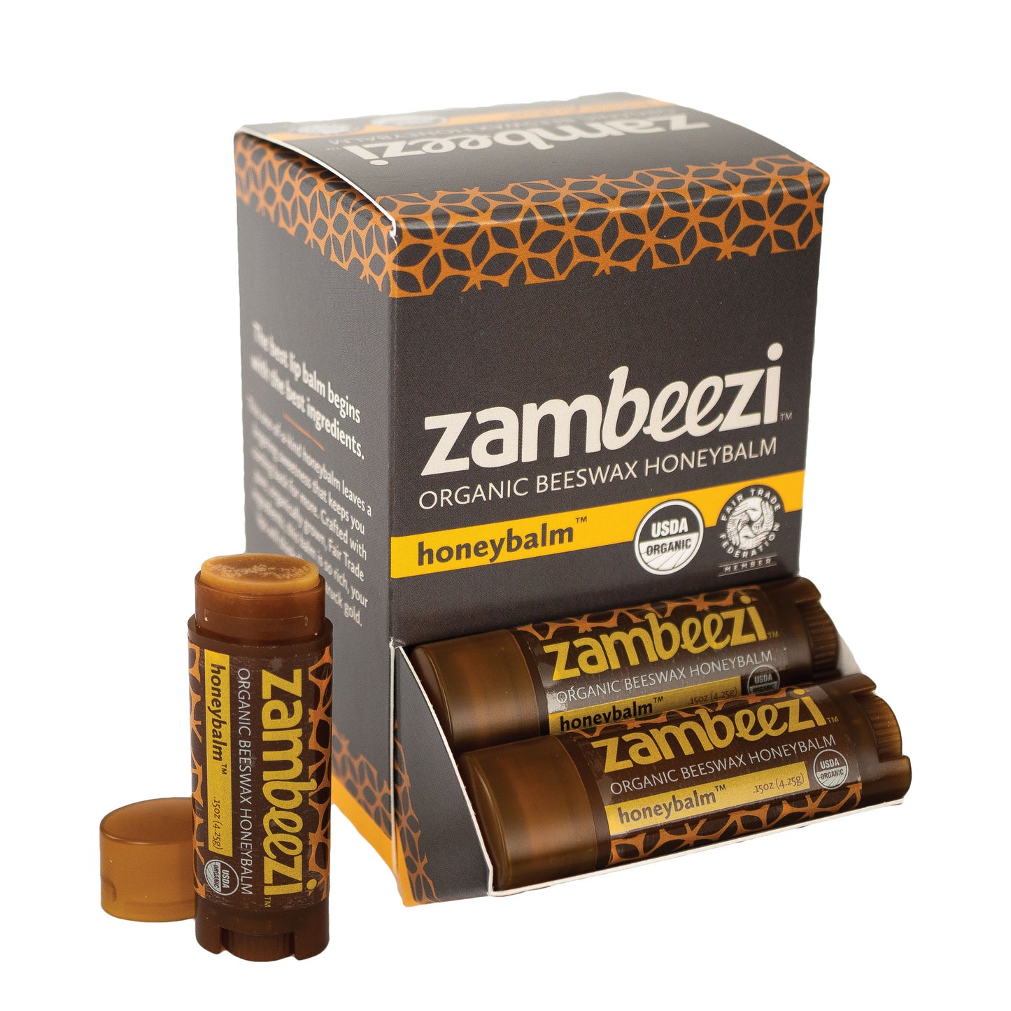 Organic Beeswax Honey Lip Balm