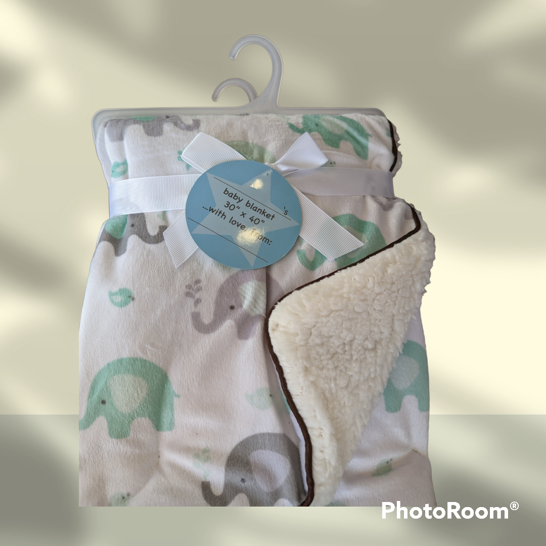 Baby Blankets - 30x40 - Assorted Patterns -Soft Flannel-Poly