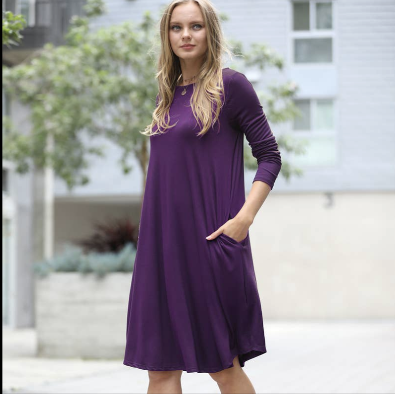Long Sleeve Midi Dress