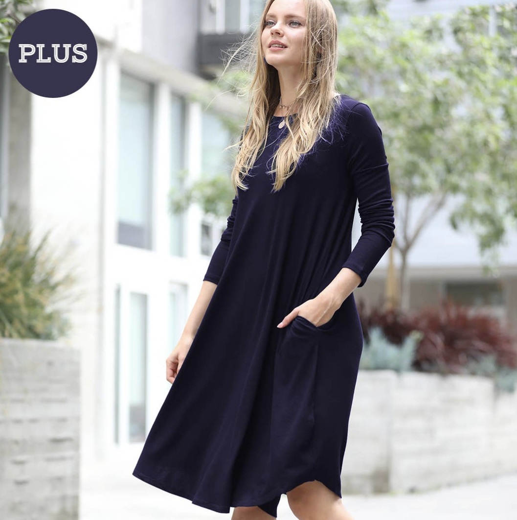 Long Sleeve Midi Dress